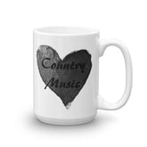 Love Country Music Coffee Tea Cup Mug, Mugs, $ 24.50, A Moment Of Now™